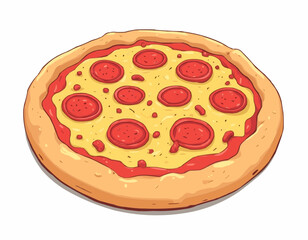 Pizza Vector Illustrations