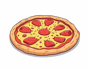 Pizza Vector Illustrations