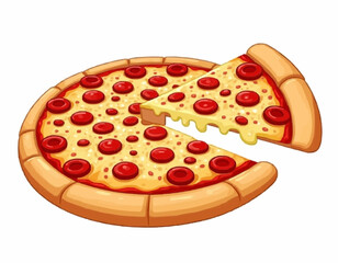 Pizza Vector Illustrations