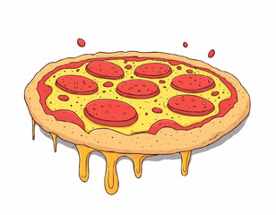 Pizza Vector Illustrations