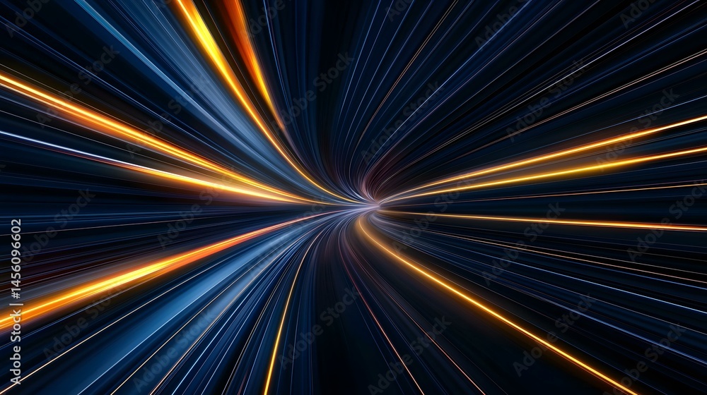 Poster the image shows an abstract representation of speed and movement, featuring a swirling vortex of dar