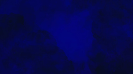 A deep blue abstract background with soft gradients.