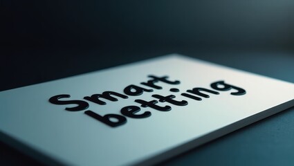 Smart Betting. Ai bot Betideas Online gambling igaming Arbitrage software Betr oddsjam Oddspedia Sporttrade text on white paper, finance concept and