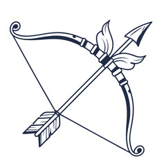 bow icon vector collection