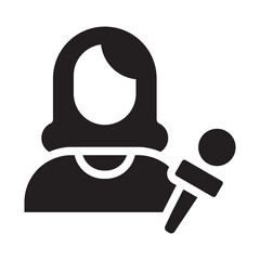 journalist Solid icon