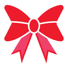 flat bow icon elements