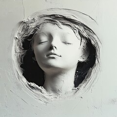 A minimal and mysterious illustration