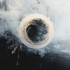 A minimal and mysterious illustration