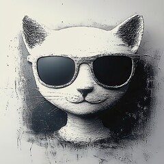 A minimal and mysterious illustration