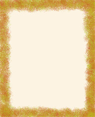 A Gold-Textured Border for Invitations and Social Media.