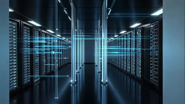 network server room - Powered by Adobe