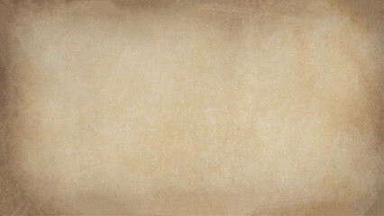 Background of brown kraft vintage paper or cardboard texture. Old Parchment Paper Sheet Vintage Aged Or Texture Vector Illustration