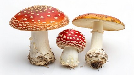 fly agaric mushrooms