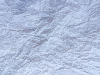 White recycled craft paper texture as background. Grey paper texture, Old vintage page or grunge vignette of old newspaper. Pattern rough art creased grunge letter. Hardboard with copy space for text.