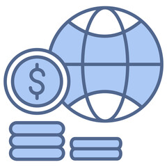 World Financial Blue Icon