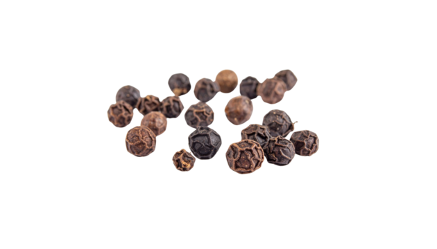 Black peppercorns are popular spice known for their bold flavor and aroma. These dried berries are often used in cooking to enhance dishes, adding touch of heat and complexity