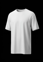 Blank white t shirt mockup