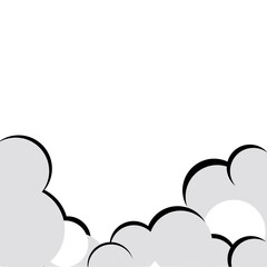 Comic Cloud Footer