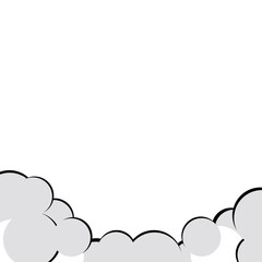 Comic Cloud Footer