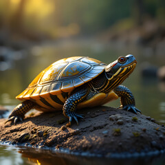 an endangered species of tortoise