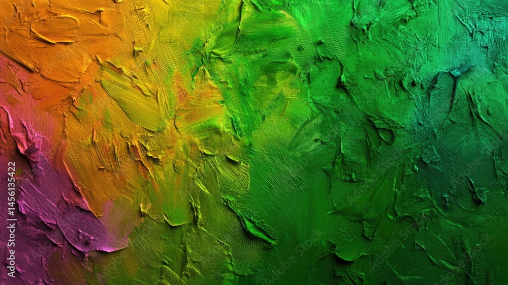 Poster High-resolution colorful background with smooth gradation and textured noise overlay
