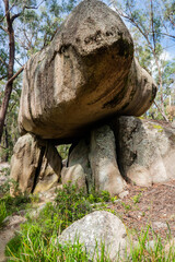 Rock structure at Bald Rock National Park, Queensland, Australia