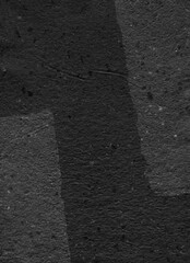 Abstract Black and Gray Textured Paper Wall Rough Concrete Surface with Split-Tone Pattern