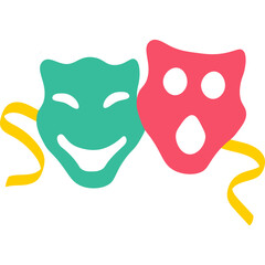 Comedy Mask Element 