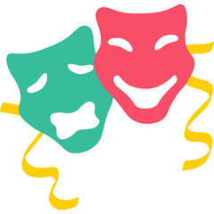 Comedy Mask Element 