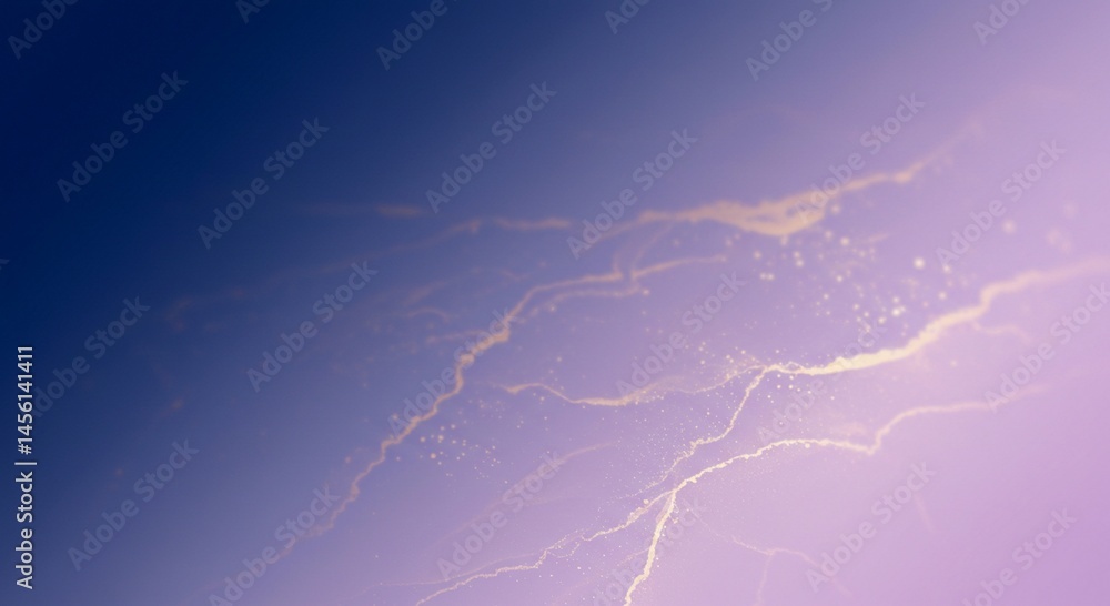 Poster Abstract Art with Flowing Lines and Color Gradient Background