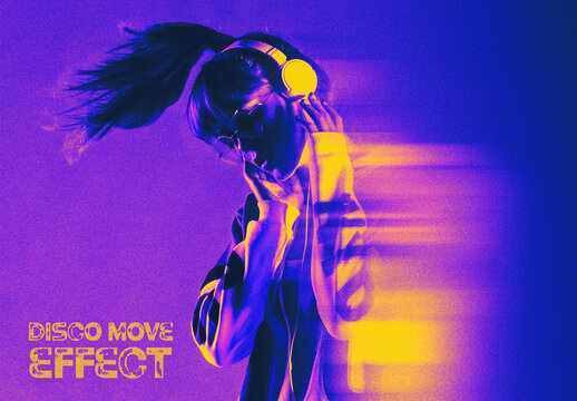 Disco Movement Photo Effect