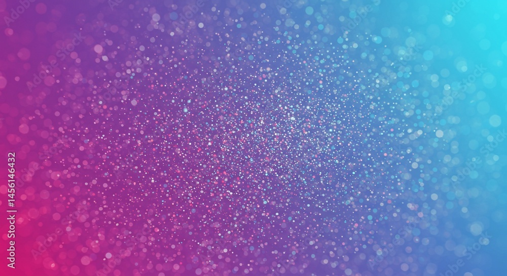 Poster abstract gradient background with sparkling particles