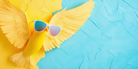 Naklejka premium Buffalo wings food banner