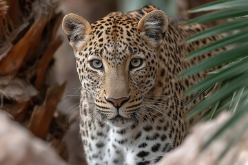 Fototapeta premium Leopard in the Wild