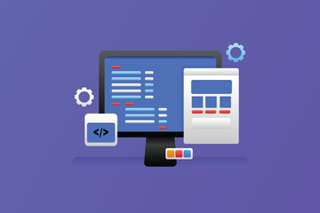 Debugging software application through web-based development environment, screen display code related to data collection and real time reporting.