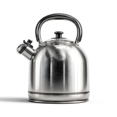Sleek Stainless Steel Kettle Ready for Tea Time Warmth and Comfort