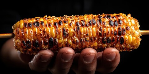 Corn dog food banner