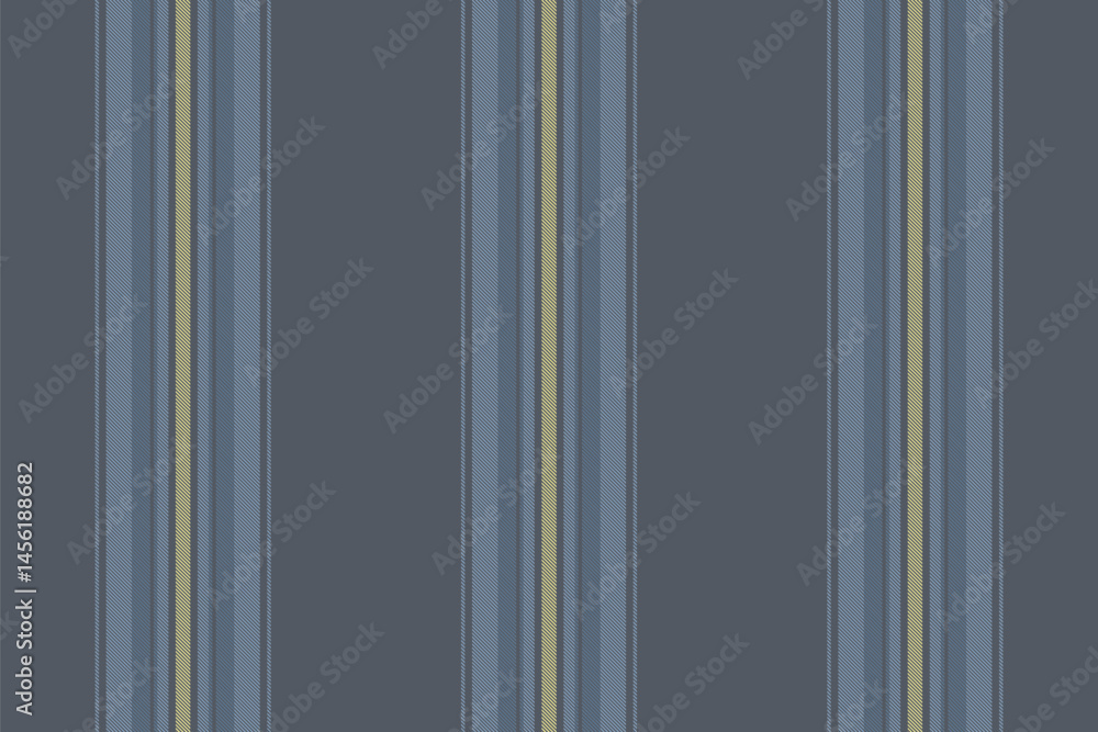 Poster elegant vertical stripes in muted blue and beige create a sophisticated and calming pattern. perfect