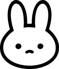 bunny sticker