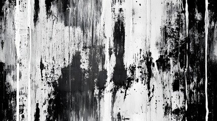 Textured black and white abstract surface with vertical lines.