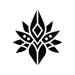 abstract design icon silhouette vector illustration