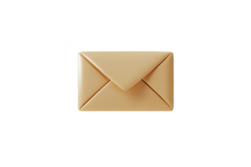 Send a message with letter and email concept of communicate with you