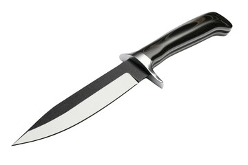 Obraz premium A sharp blade with wooden grip for cutting with precise and careful art