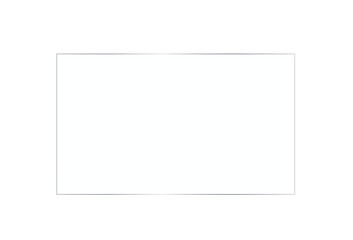 Transparent Glass plate background. Realistic screen glass, window effect with flare, clear glass showcase, glossy plastic glare frame, acrylic with glares and light, plexiglas, 3d.