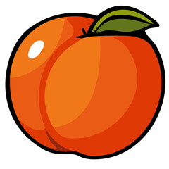 leckerer Pfirsich Icon 