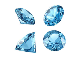 set of Blue topaz