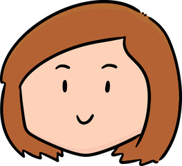 Illustration of woman face
