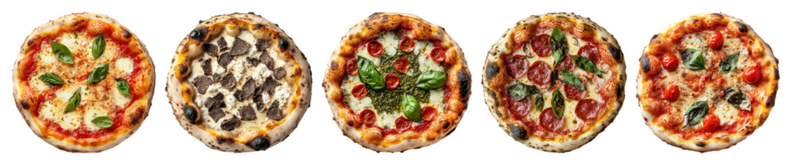 PNG Neapolitan Pizza with Pepperoni pizza pepperoni appetizing., transparent background