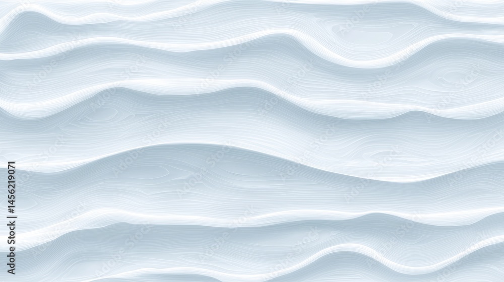 Poster a textured white surface with a subtle wave pattern.