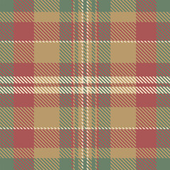Elegant autumnal plaid pattern. Warm earthy tones create a cozy, rustic feel, perfect for fall fashion, home decor, or seasonal projects.  Versatile design with rich texture and subtle sophistication.